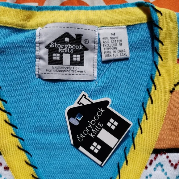 NWT - 🌵🌶 Hot Tamale Storybook Knits sweater - Picture 6 of 10